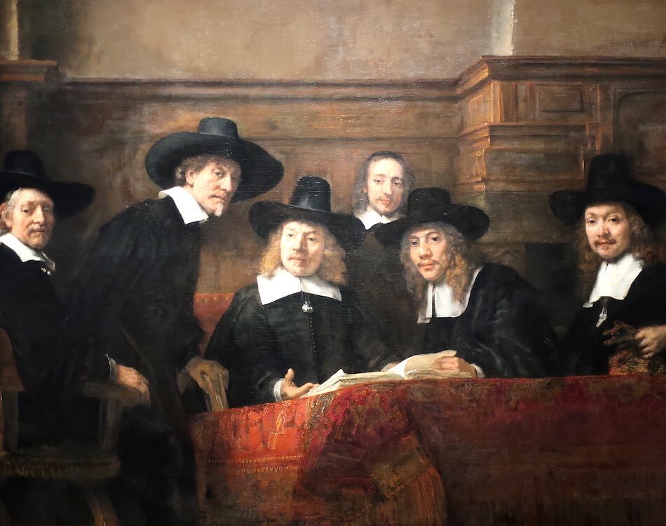 Rijksmuseum Rembrandt Staalmeesters