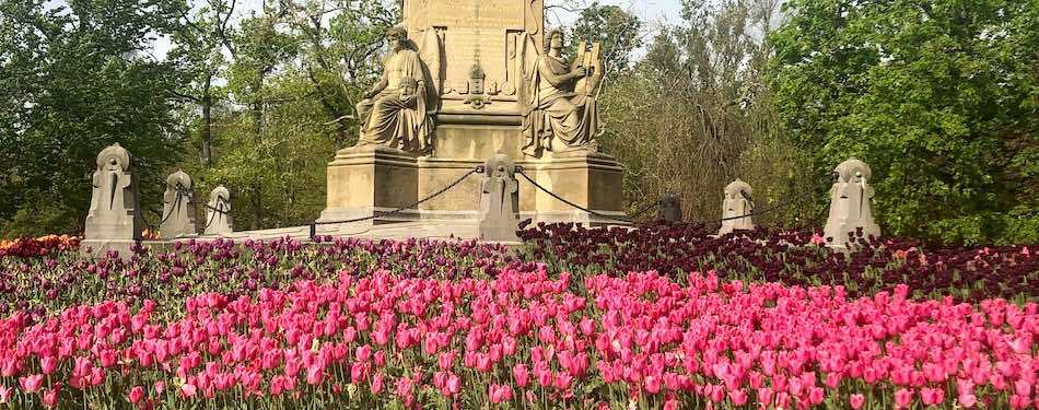Amsterdamse fietstocht Vondelpark
