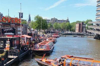 amsterdam tours boat walking bike