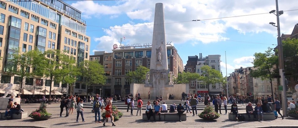 Amsterdam Dam Square Die Niederlande