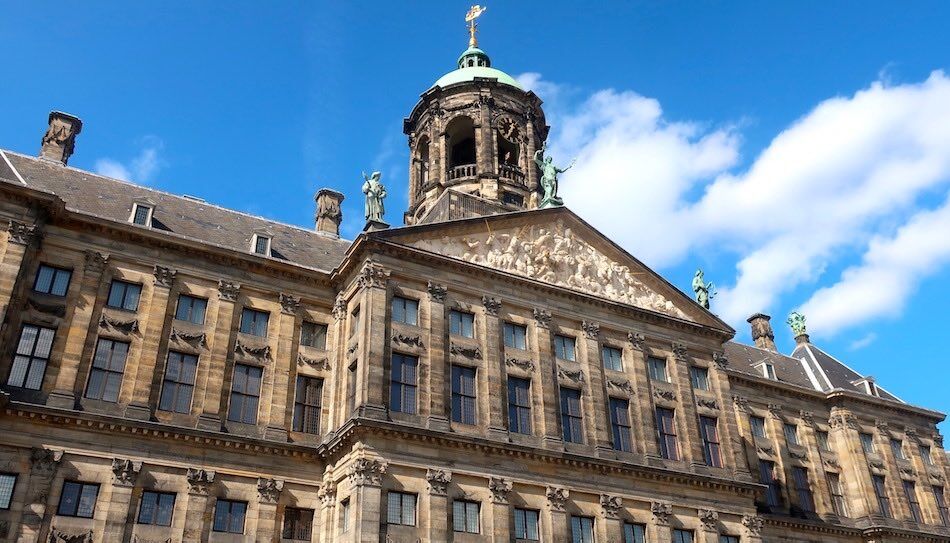 The Royal Palace (Koninklijk Paleis) on Dam Square, Amsterdam
