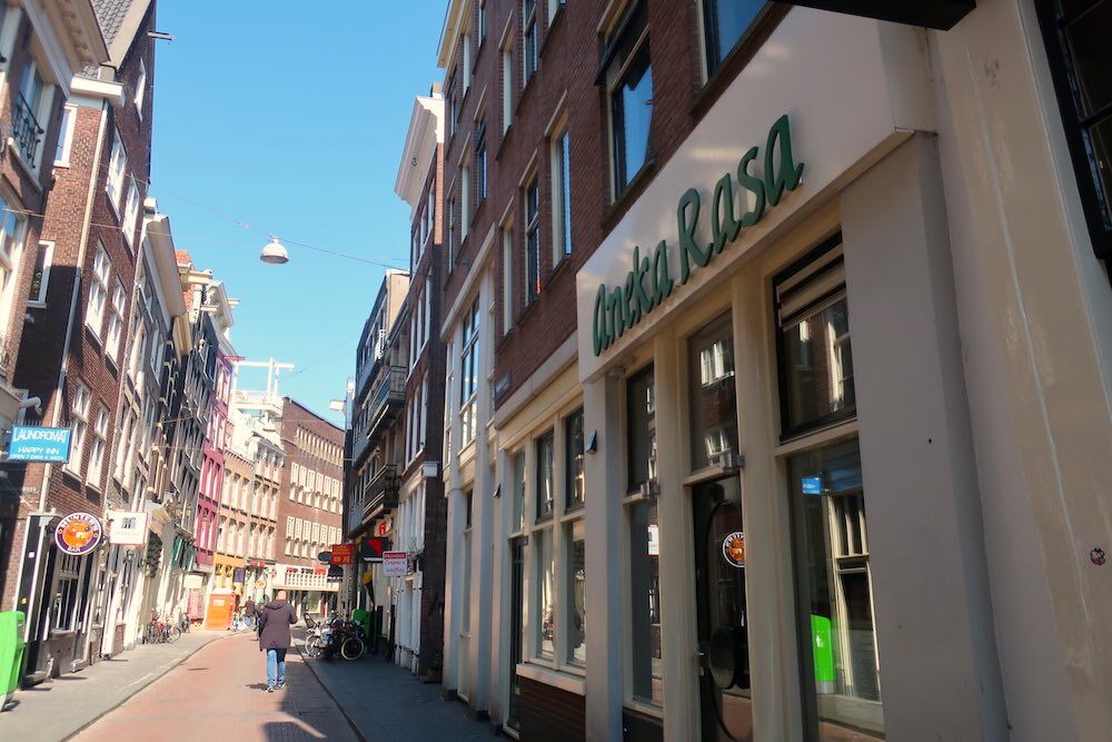 restaurants met pittig eten in de rosse buurt van Amsterdam
