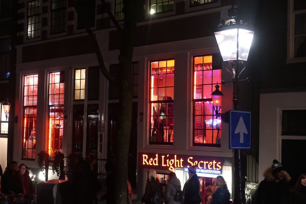Red Light Secrets museum in the Red Light District Amsterdam